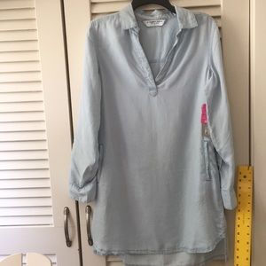 Celebrity Pink - Tunic Dress - Chambray